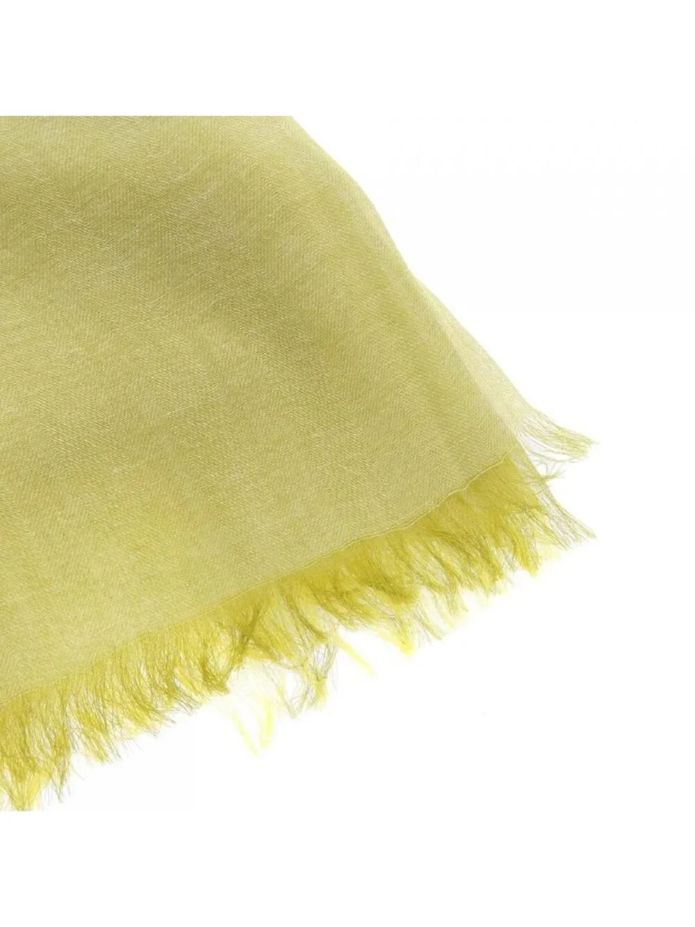 Hermes Stole Scarf Yellow
